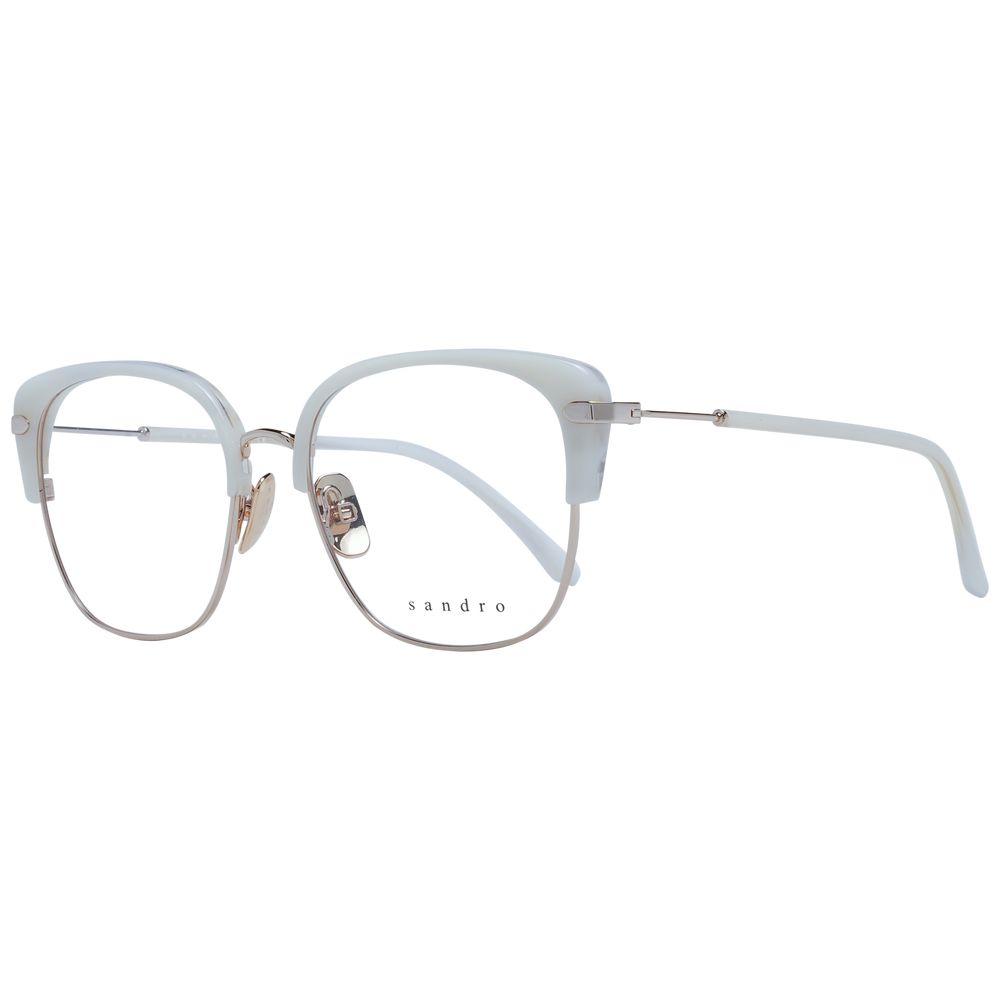 White Stainless Steel Glasses (Frames)