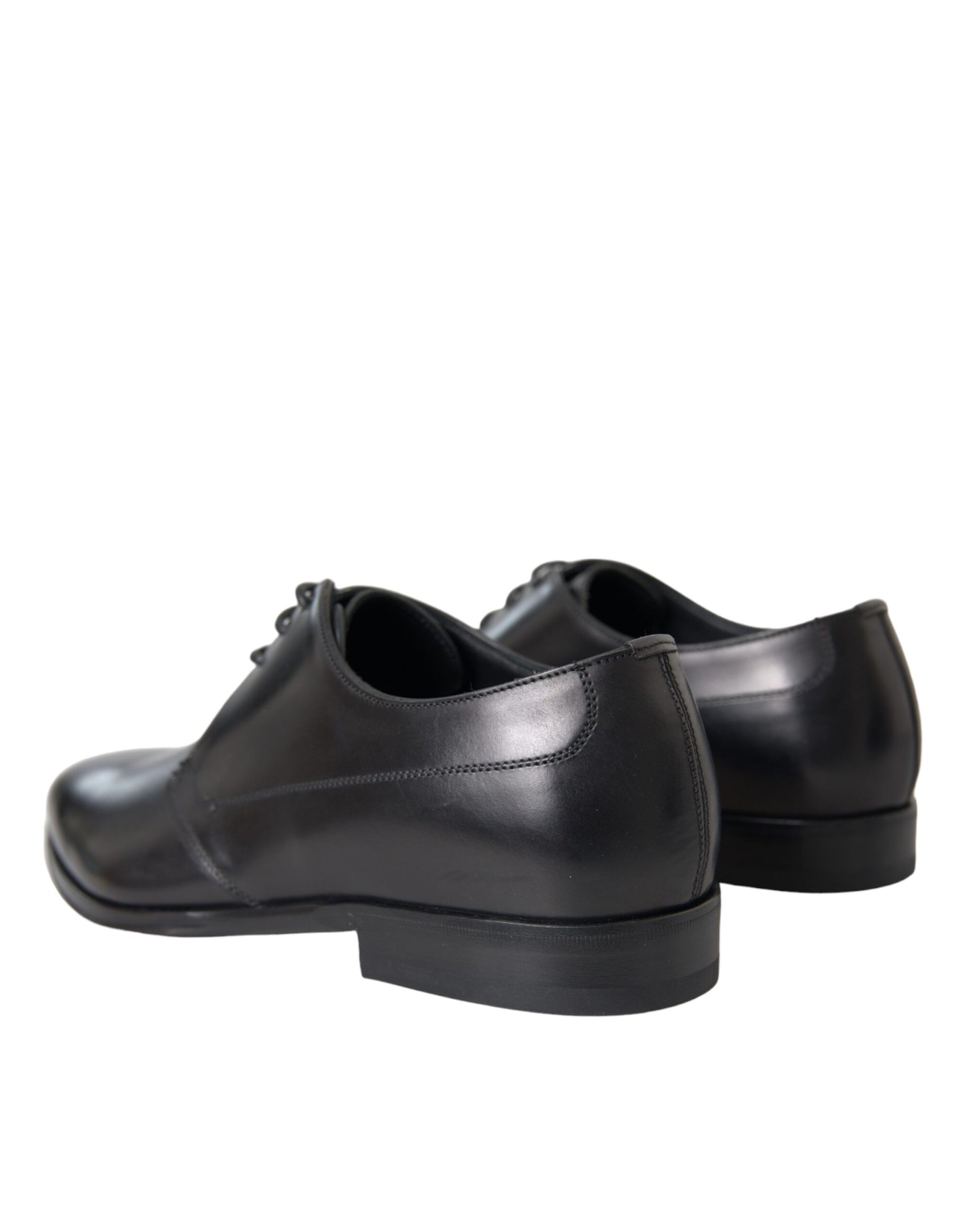 Black Leather Derby Formal Dress Men Shoes