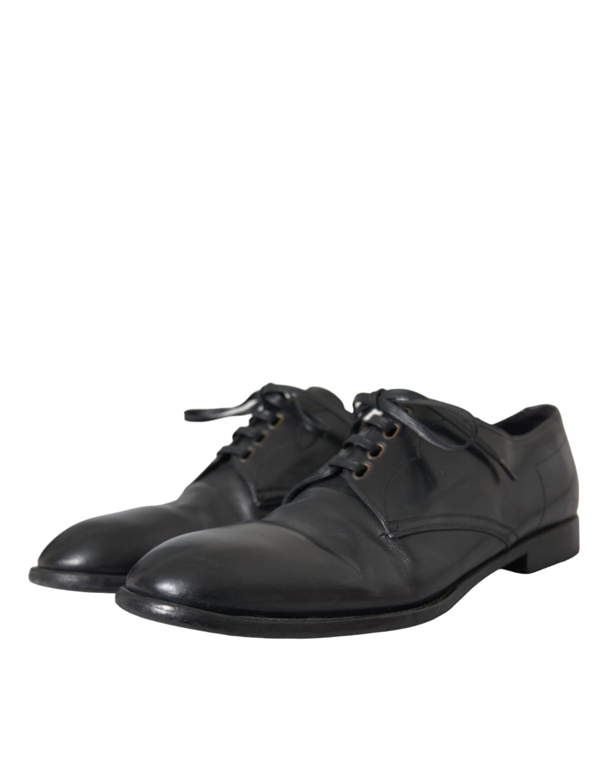 Black Leather Derby Formal Dress Men Shoes