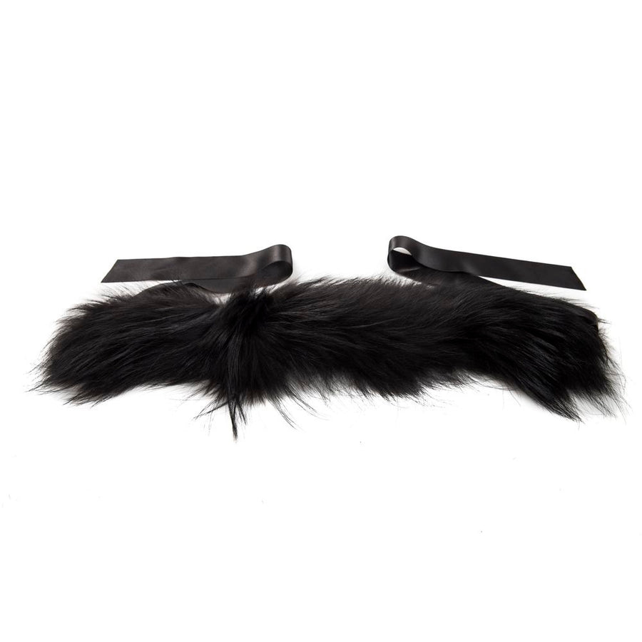 Black Raccoon Fur Other Accessory