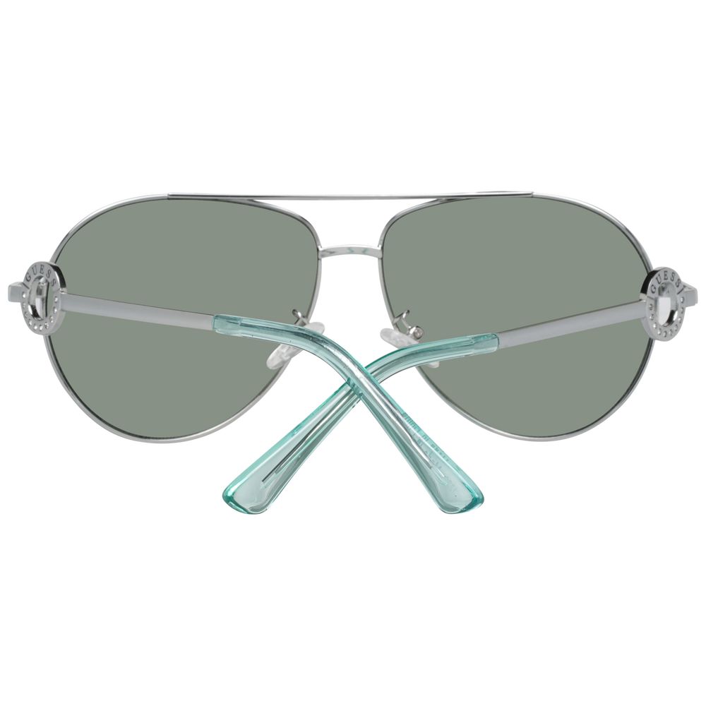 Silver Metal Sunglasses