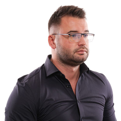 Blue Metal & Plastic Glasses (Frames)