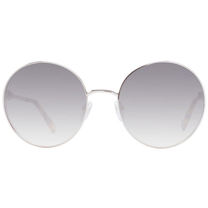 Rose Gold Metal Sunglasses