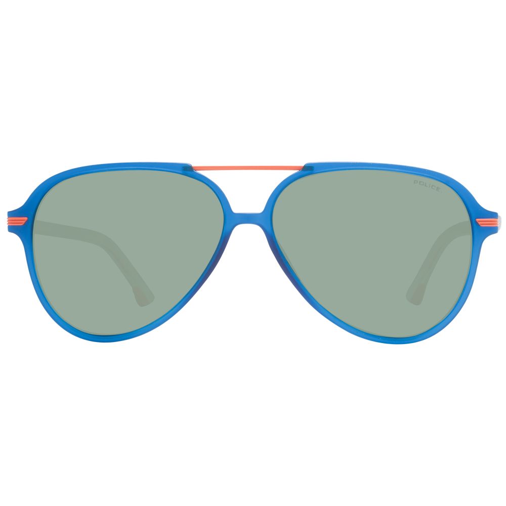 Blue Plastic Sunglasses