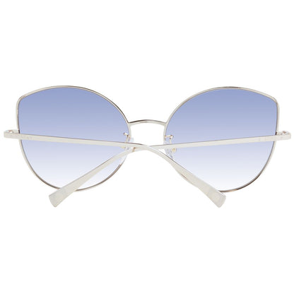 Rose Gold Metal Sunglasses