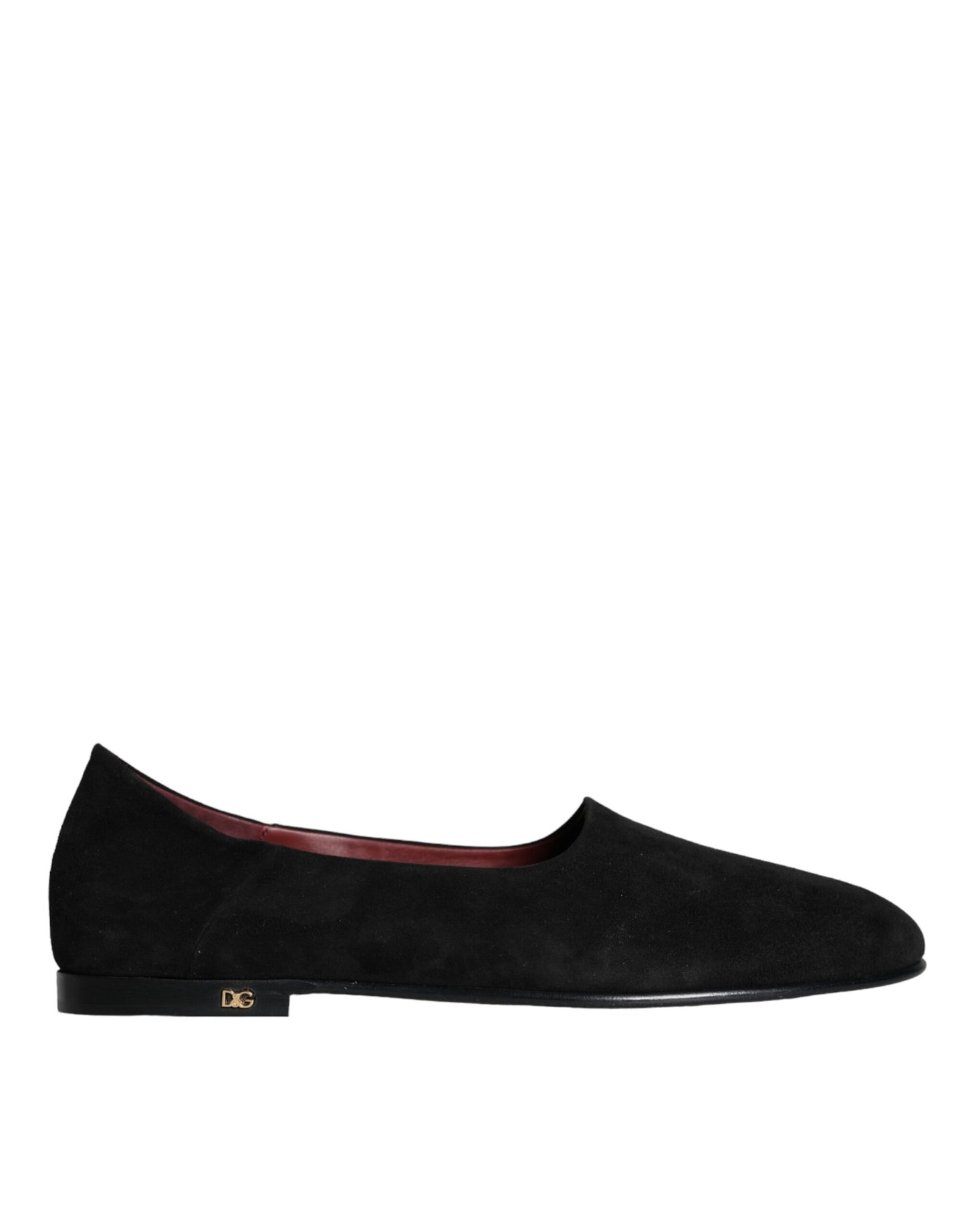 Black Suede Loafers Formal Slip On Shoes