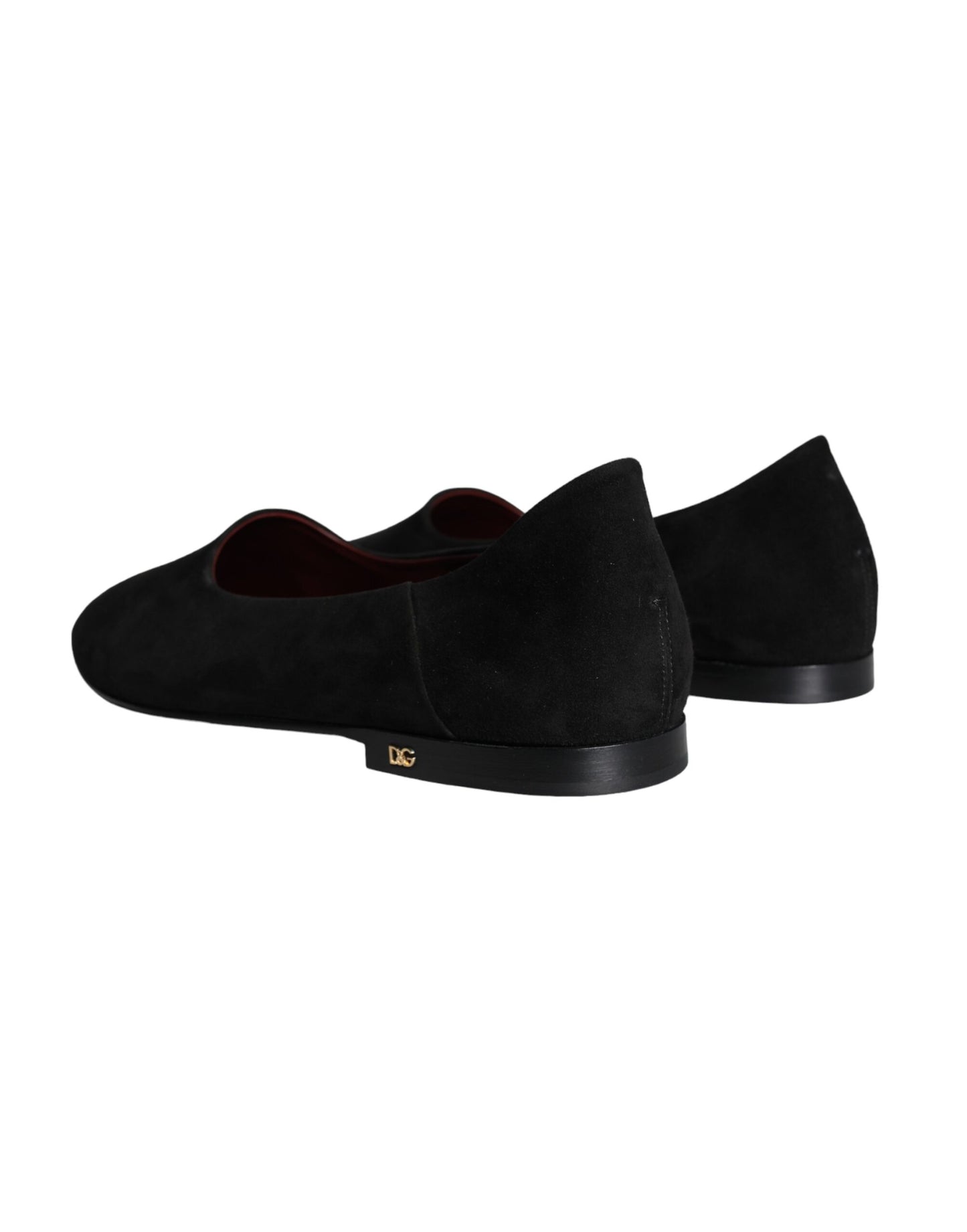 Black Suede Loafers Formal Slip On Shoes