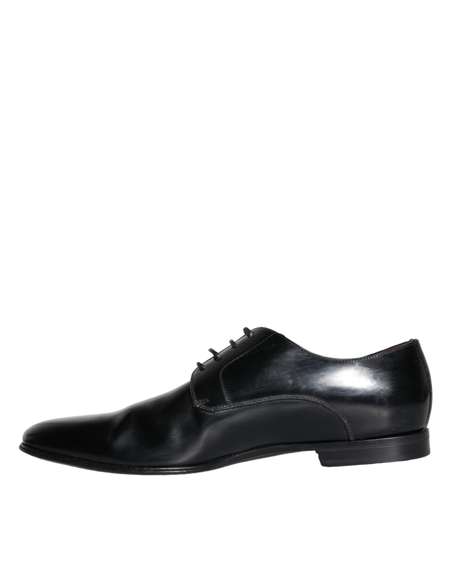 Black Leather Derby Formal Dress Men Shoes