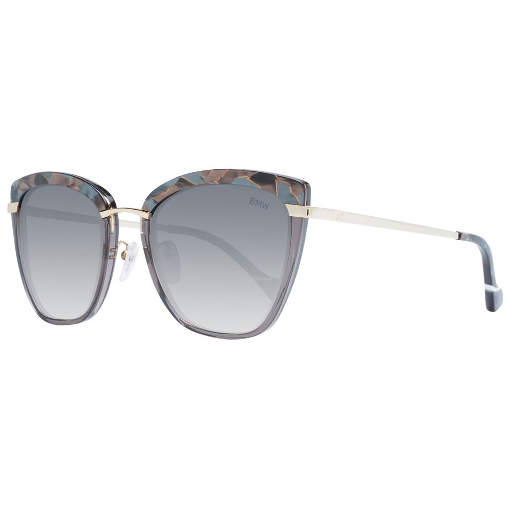 Gray Metal Sunglasses