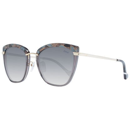 Gray Metal Sunglasses