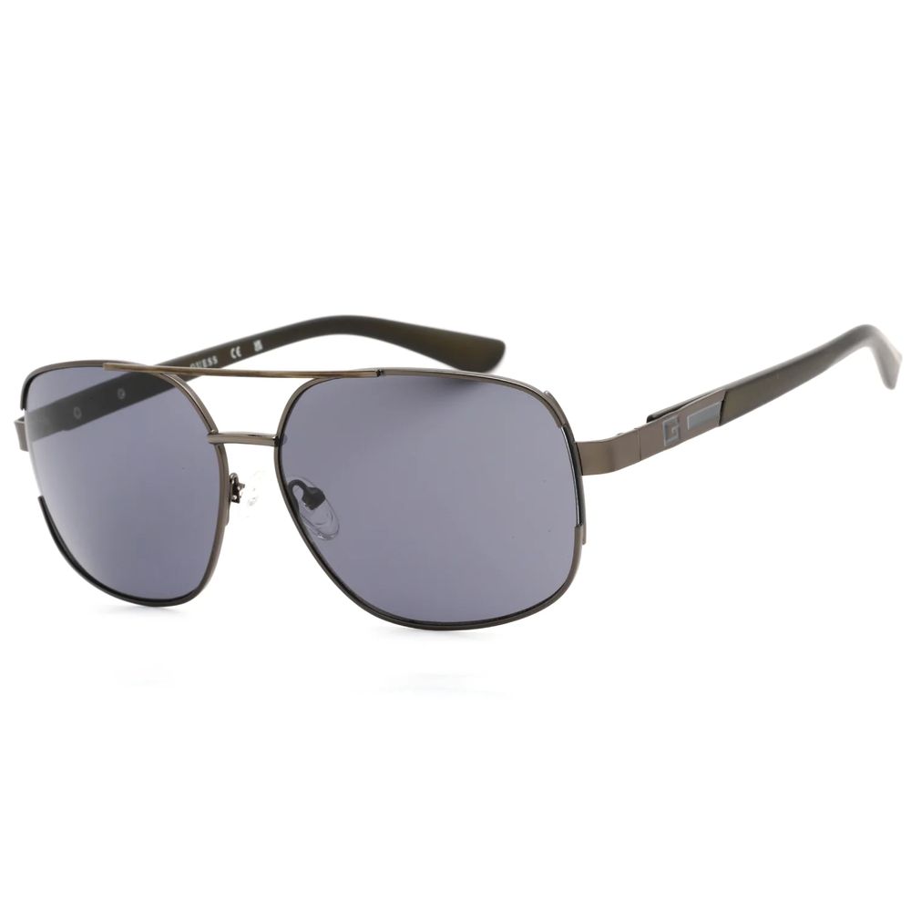 Gray Metal Sunglasses