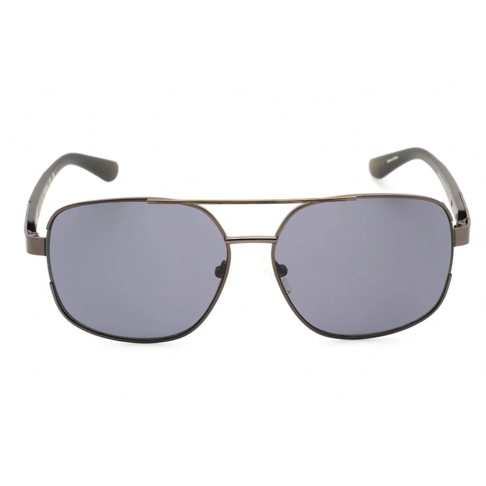 Gray Metal Sunglasses