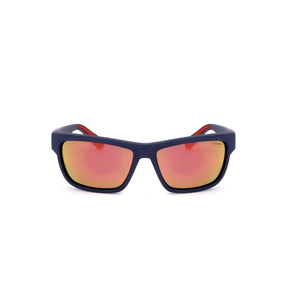 Blue Nylon Sunglasses