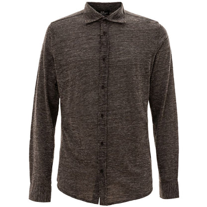 Gray Wool Shirt