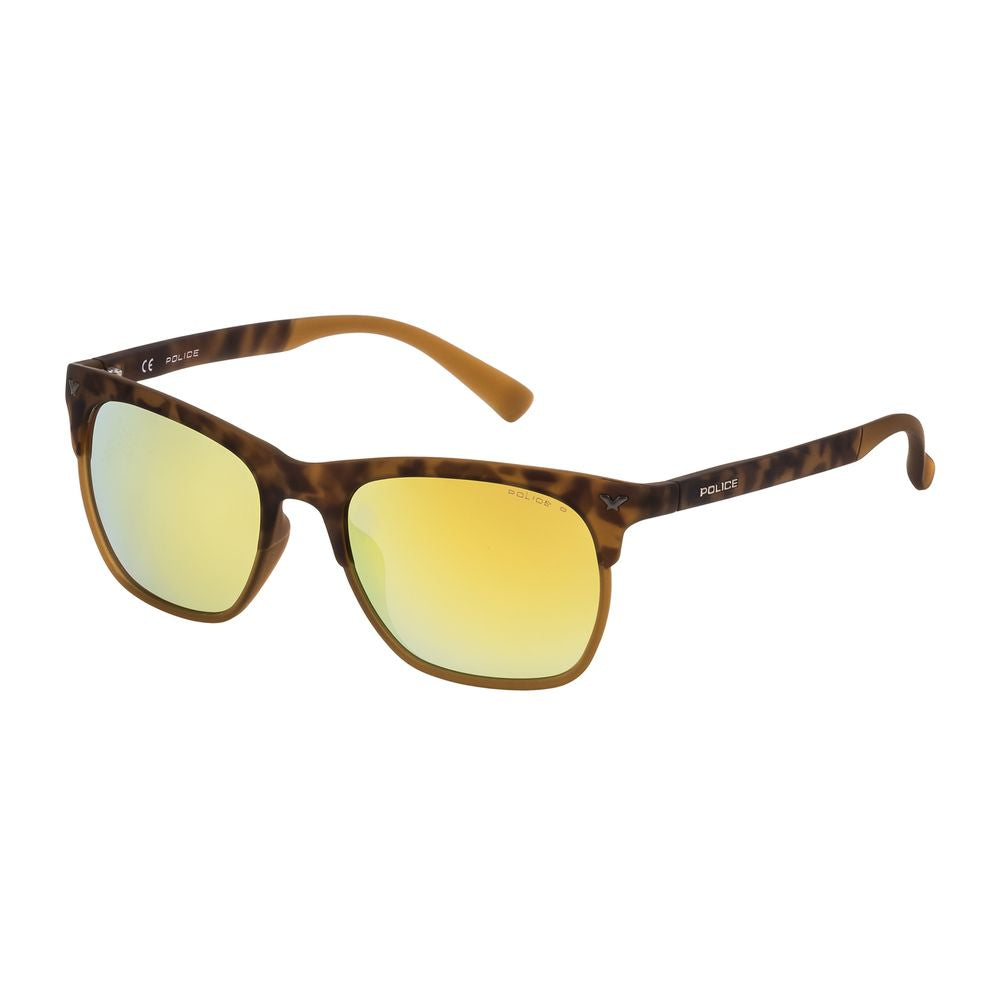 Brown Injected Sunglasses