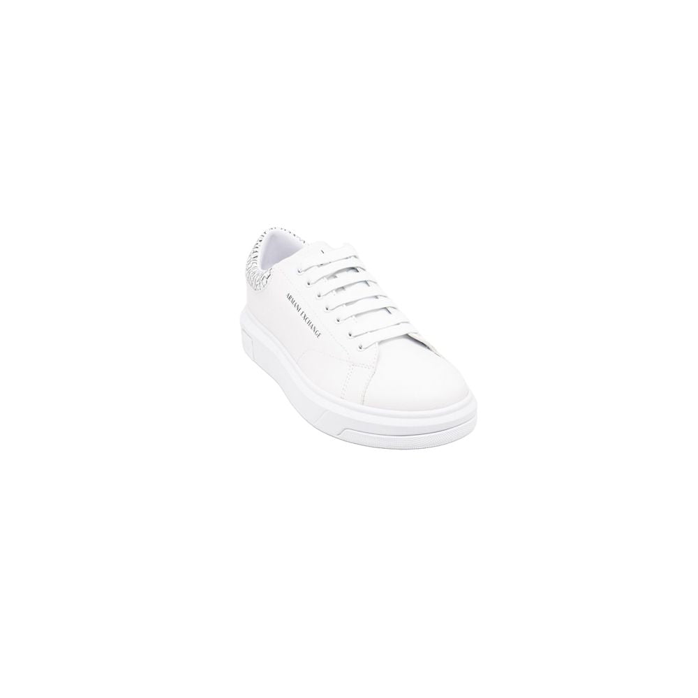 White Polyester Sneaker