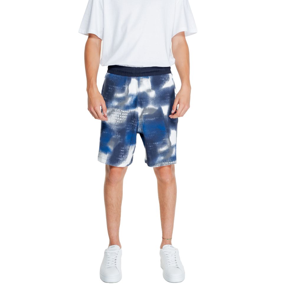 Blue Cotton Short