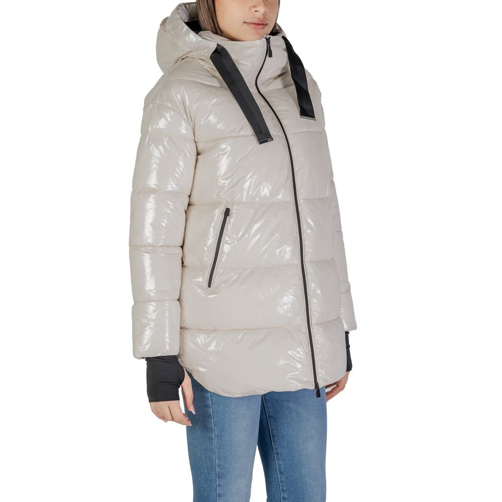 Beige Polyamide Parka