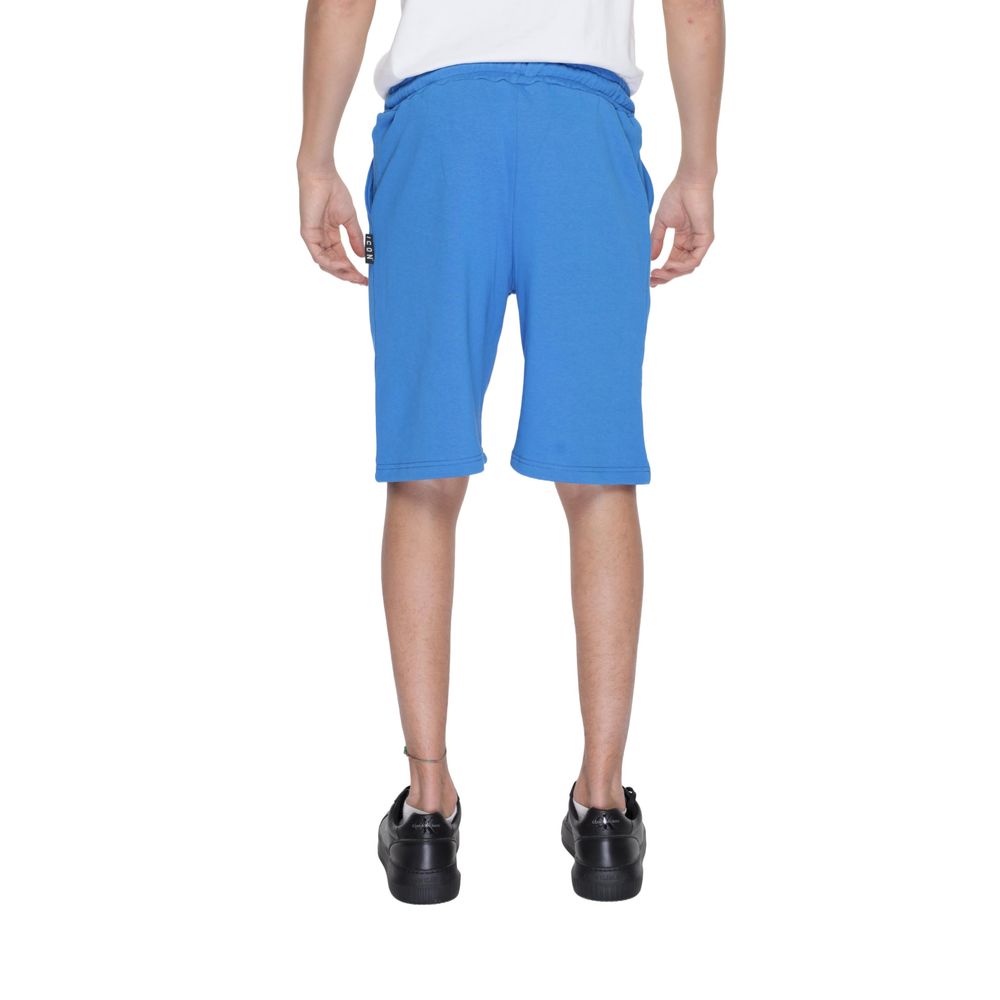 Blue Cotton Short