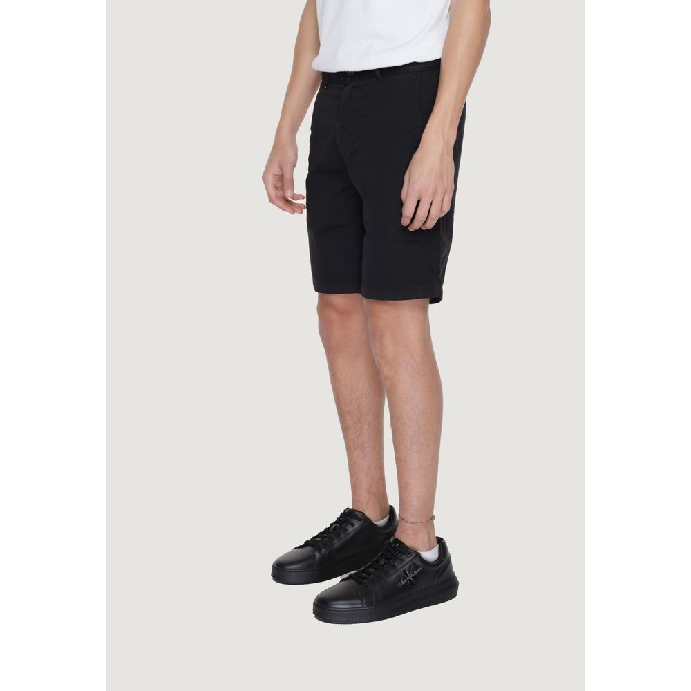 Black Cotton Short