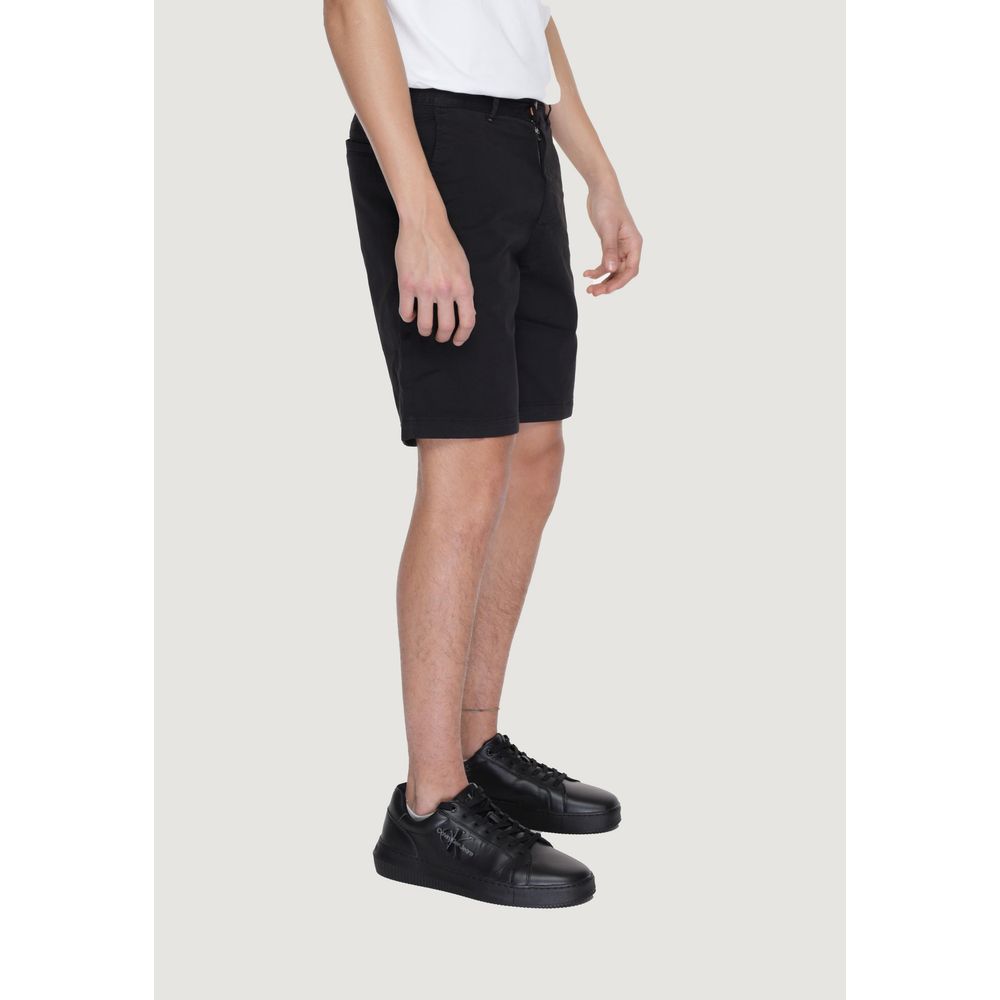 Black Cotton Short