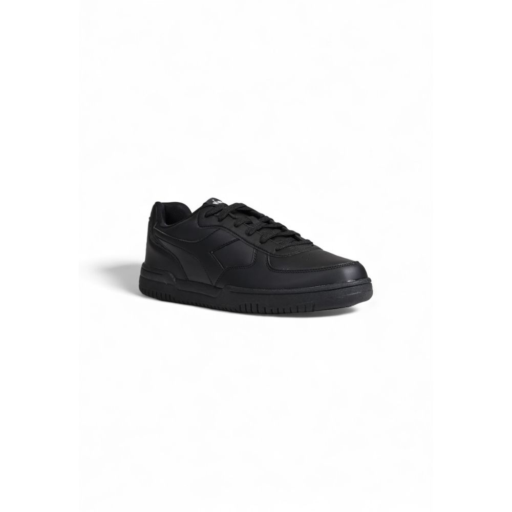 Black Leather Leather Sneaker