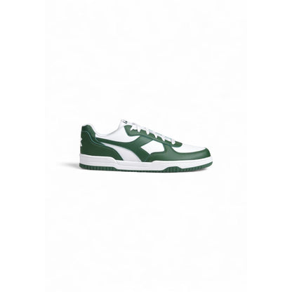 Green Leather Leather Sneaker