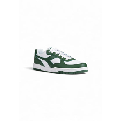 Green Leather Leather Sneaker