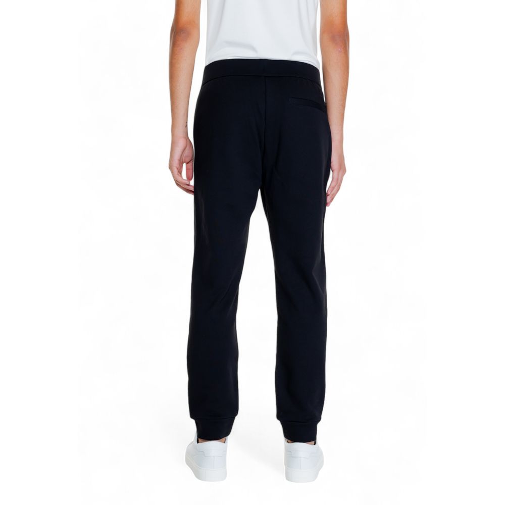 Black Cotton Jeans & Pant