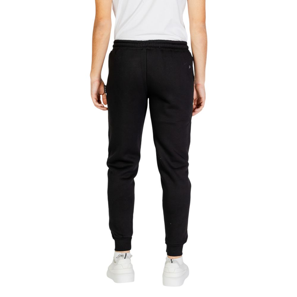 Black Cotton Joggers (Workout Pants)