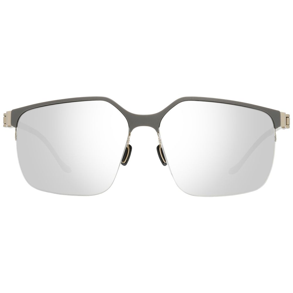 Gray Metal Sunglasses