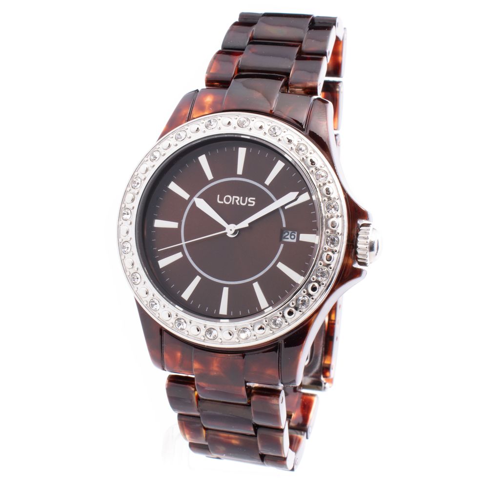 Brown Polyethylene Dress Watch