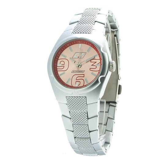 Silver Polycarbonate Bracelet Watch