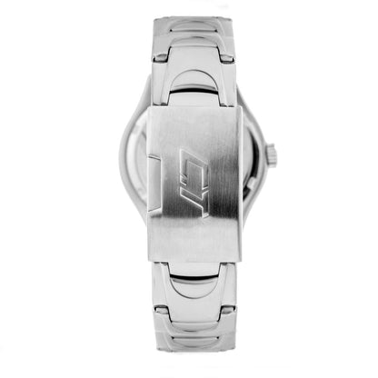 Gray Stainless Steel Bracelet Watch