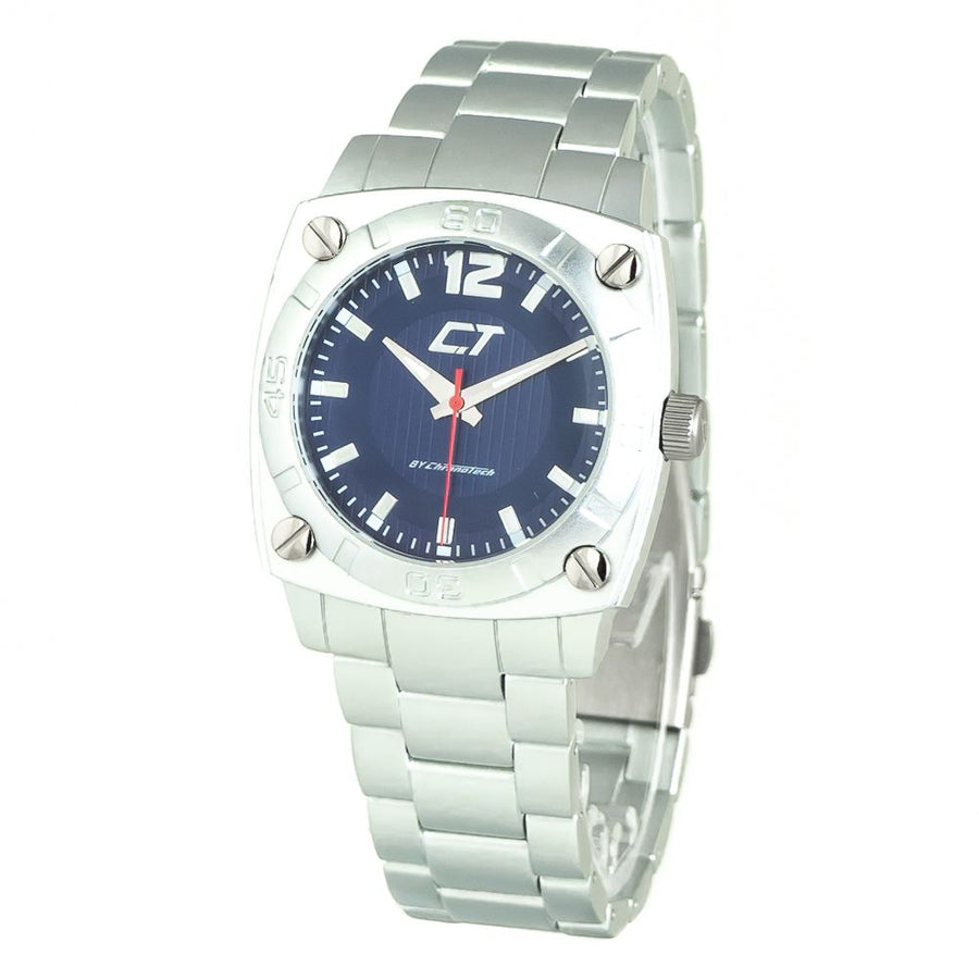 Silver Stainless Steel Dress Watch