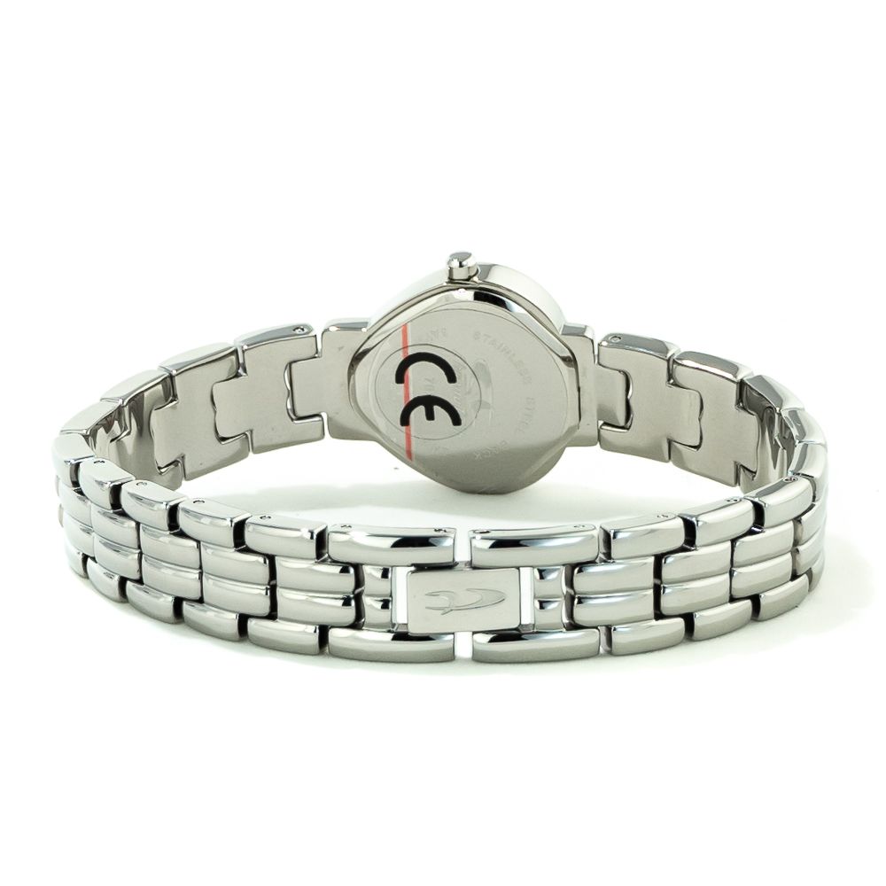 Silver Stainless Steel Dress Watch