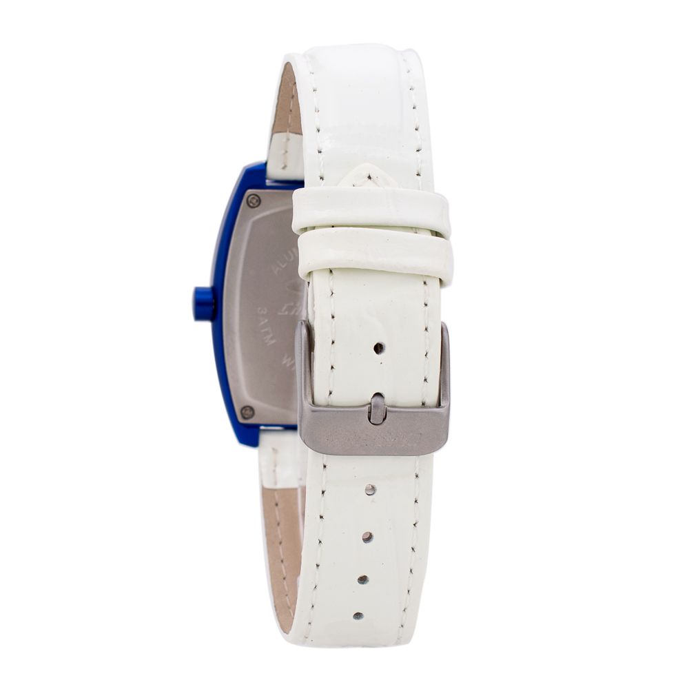 White Leather Watch