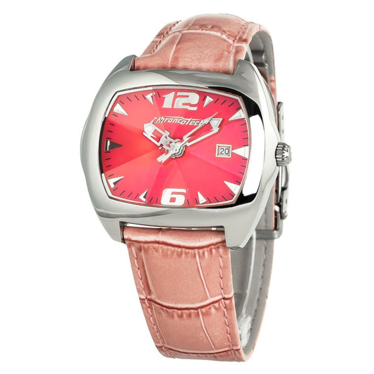 Multicolor Leather Dress Watch