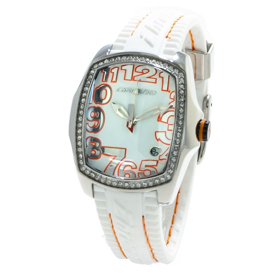 White Rubber Sport Watch