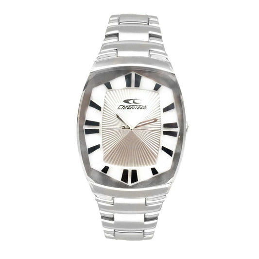 Silver Stainless Steel Dress Watch