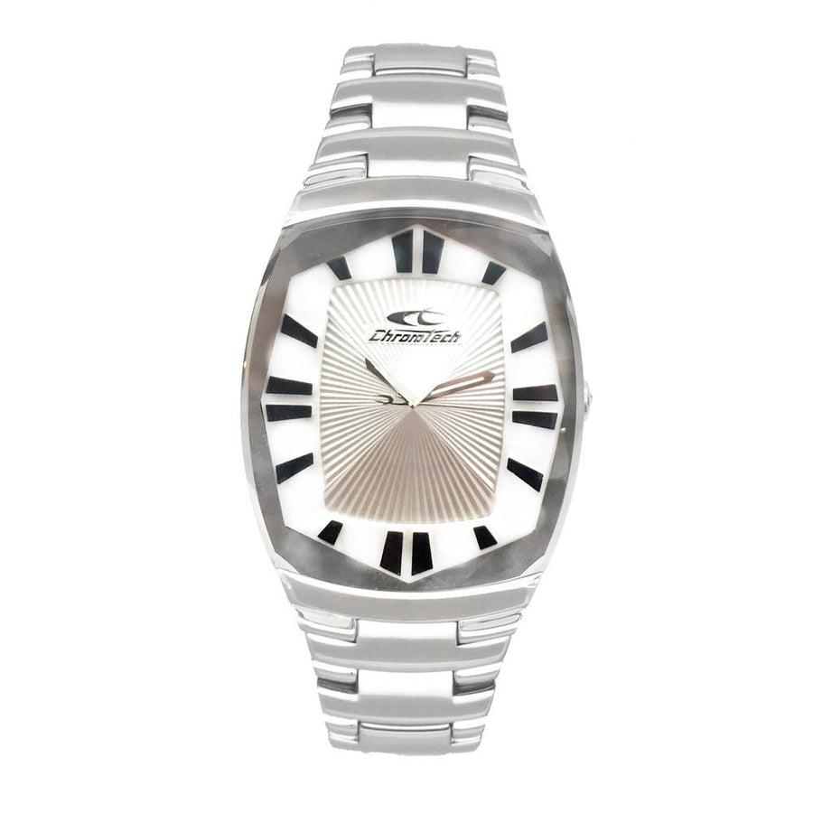 Silver Stainless Steel Dress Watch
