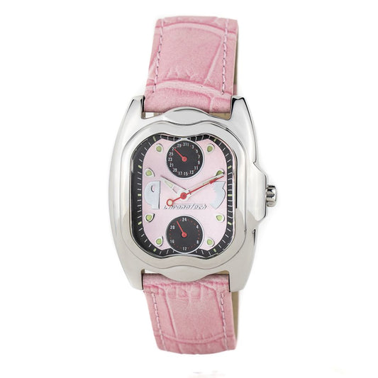Multicolor Leather Dress Watch