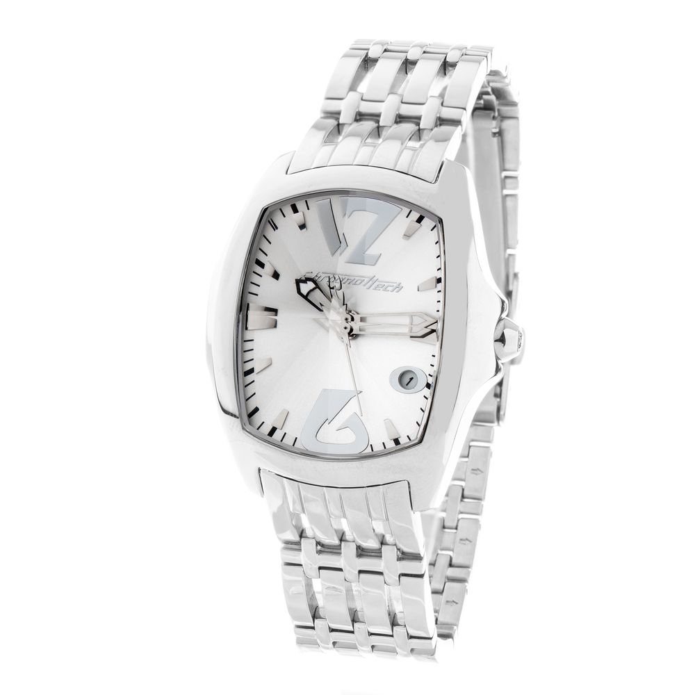 Silver Stainless Steel Dress Watch