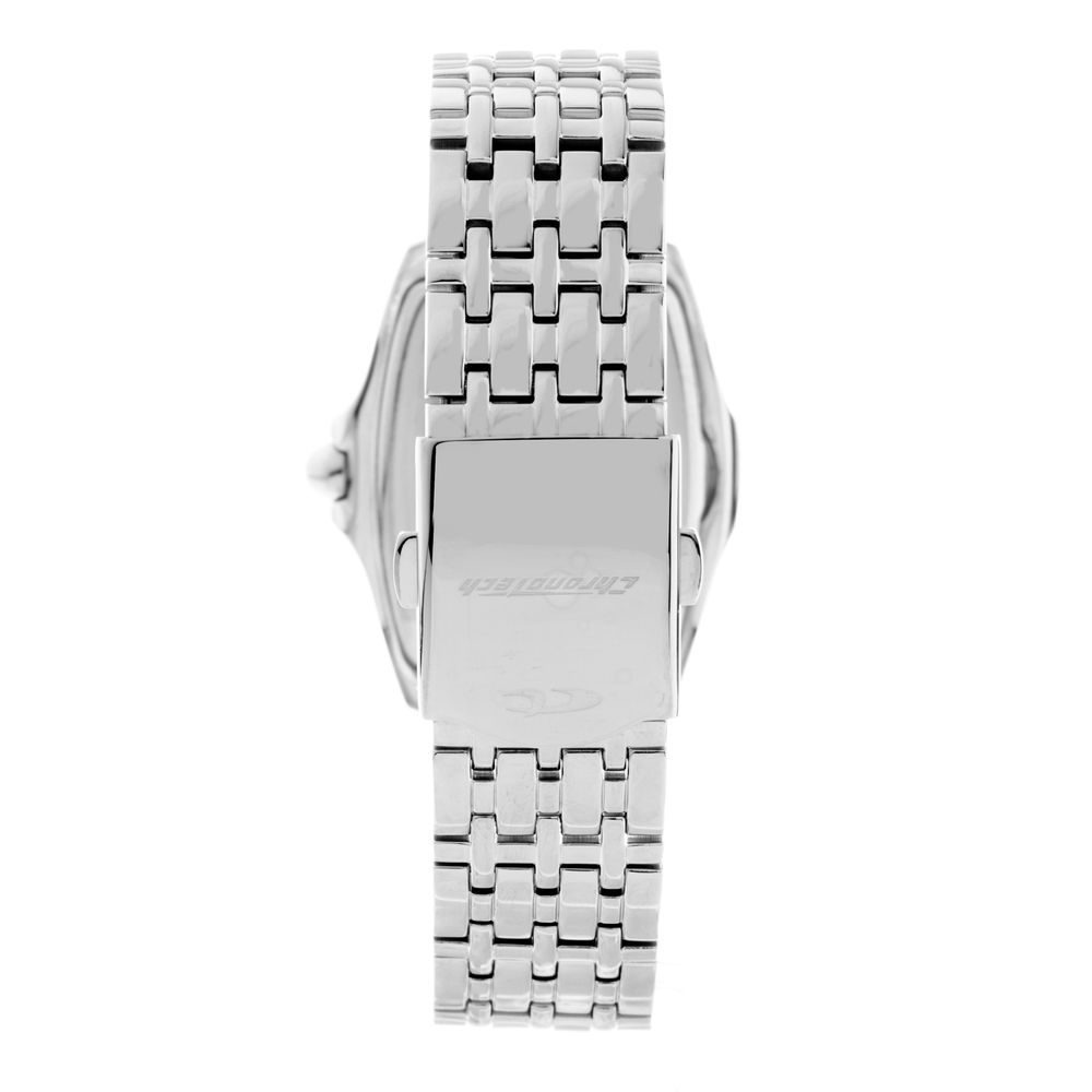 Silver Stainless Steel Dress Watch