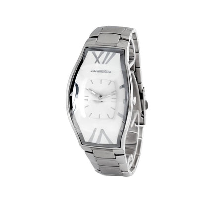 Silver Stainless Steel Dress Watch