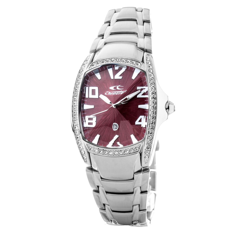 Silver Stainless Steel Dress Watch