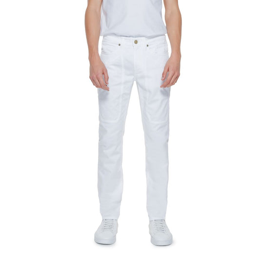 White Cotton Jeans & Pant