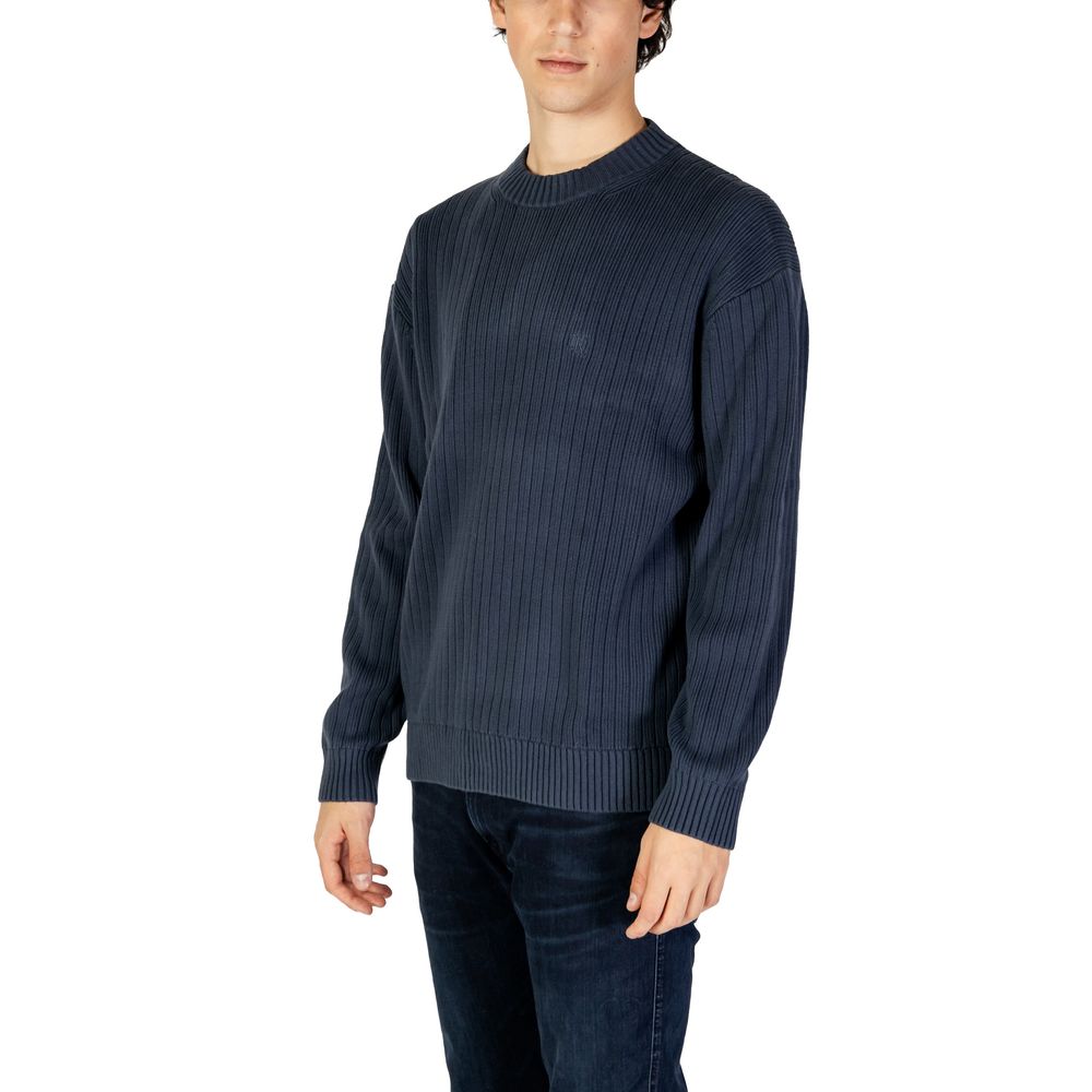 Blue Cotton Sweater