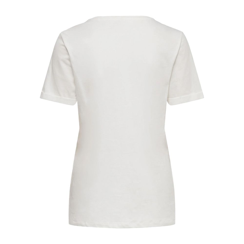 White Cotton Tops & T-Shirt