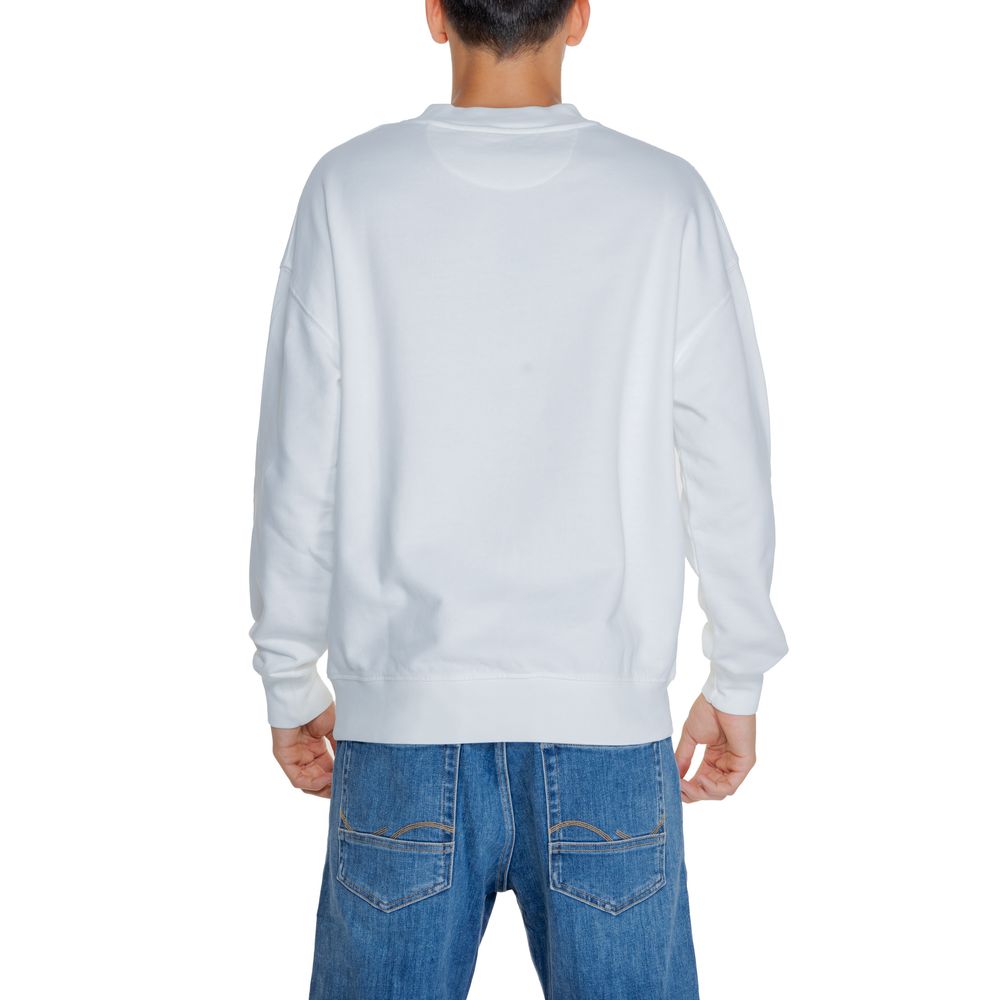 White Cotton Sweatshirt